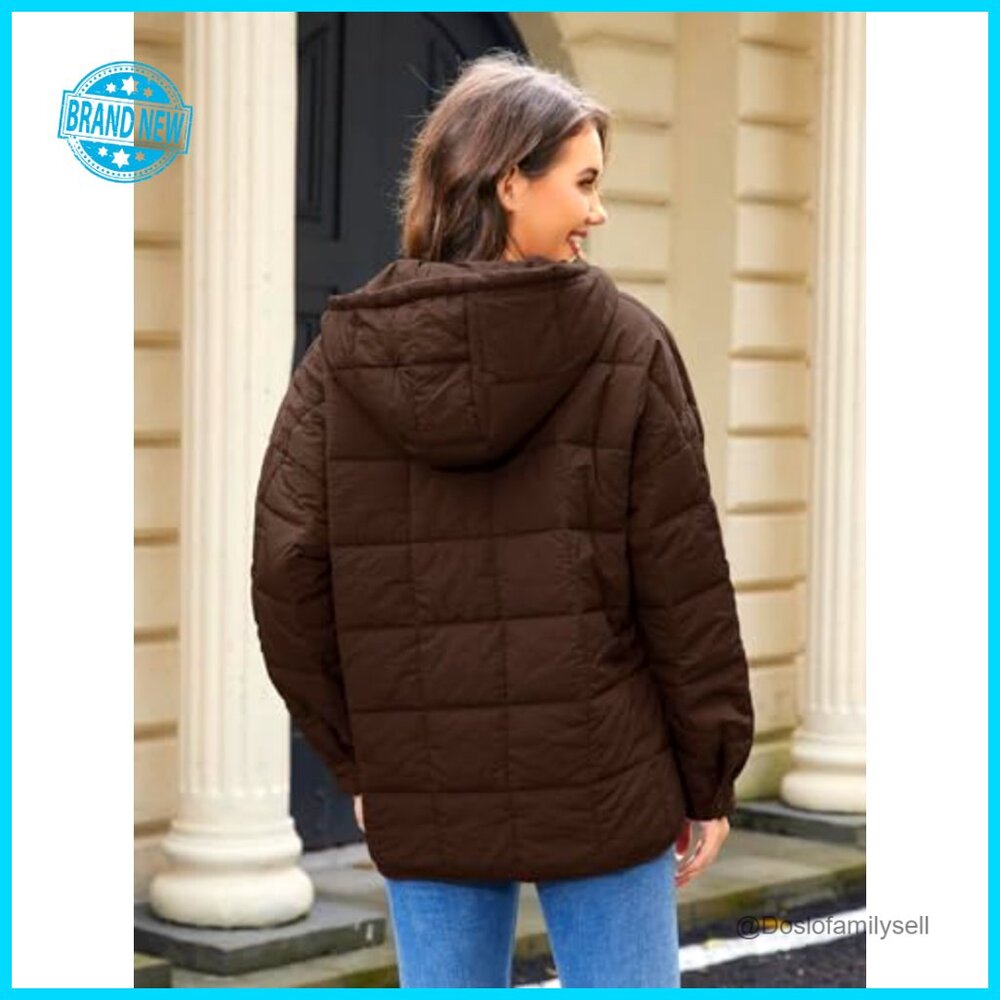 Lightweight Down Puffer Jacket Quilted Pullover H… - image 6